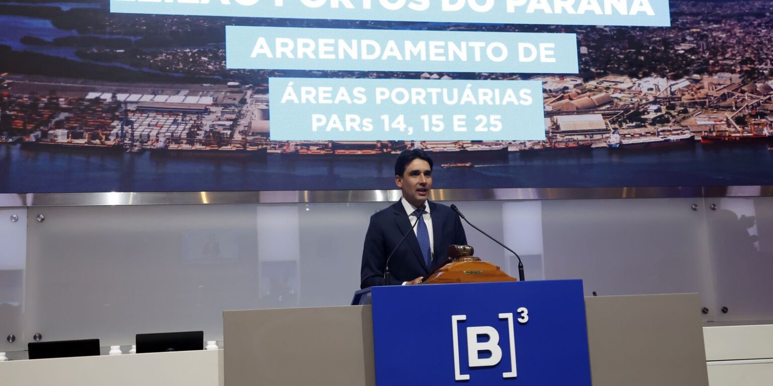 Governo Realiza Leilão de Quatro Terminais Portuários em Paranaguá e Rio de Janeiro