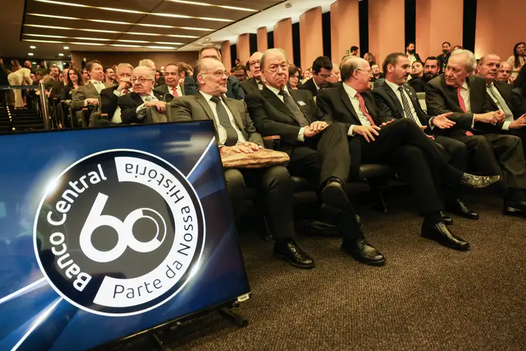 Jose Cruz/Agência Brasil Brasília (DF), 02/04/2025 - Evento em comemoração aos seus 60 Anos do Banco Central.
Foto: Jose Cruz/Agência Brasil